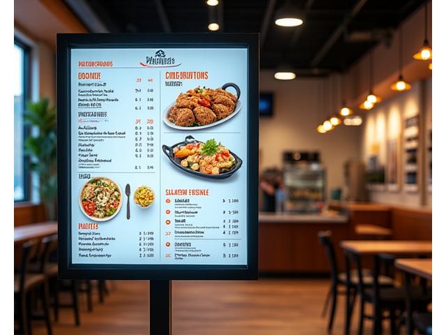 Digital Menu Board